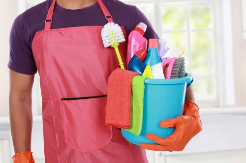 Person using assistive technology on an accessible Finchley Carpetcleaning page