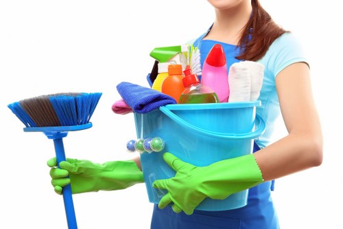 Reliable cleaners in Finchley preparing a property for a deep clean