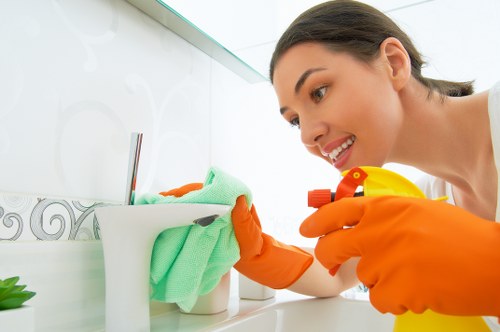 Bathroom deep cleaning in Finchley focused on hygiene and shine