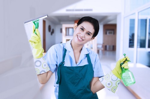 Detailed bedroom and living room cleaning for Finchley move-out