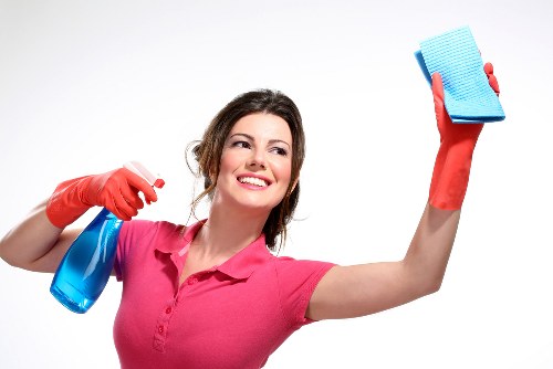 Professional home cleaning in Finchley kitchen area